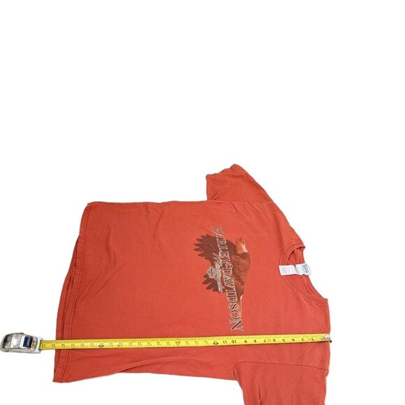 2004 Harley Davidson T Shirt Size XL Harley Davidson Shop Orange Goldsboro NC - Picture 6 of 16